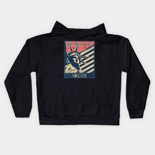 Happy Independence Day Kids Hoodie